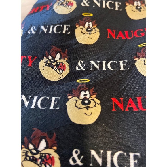 Vintage Tasmanian devil Naughty and nice tie - Picture 7 of 7